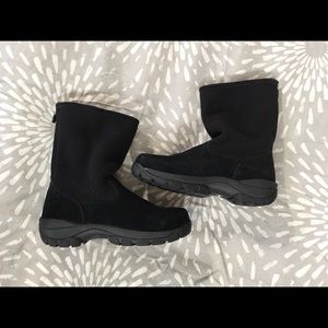 Lands’ End Fleece 👢 Boots - so warm!